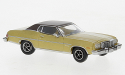 Brekina 19728 - H0 - Ford Gran Torino - gold/matt-schwarz